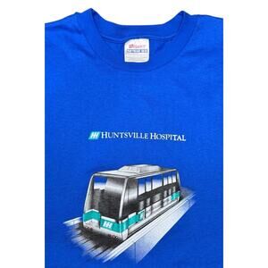 Vintage Huntsville Hospital Tram System T Shirt Alabama 2002 Men XXL